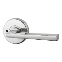 Lockwood Hakea 63 mm Round Bright Chrome Privacy