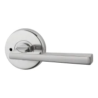 Lockwood Hakea 63 mm Round Satin Chrome Privacy