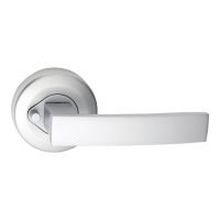 Gainsborough Angular Round Satin Chrome Privacy