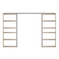 Double Cavity Unit 2040x620-820mm To Suit 90mm Stud