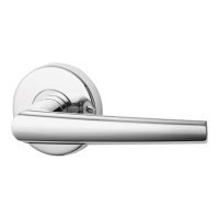 Lockwood Spire 63 mm Round Bright Chrome Passage