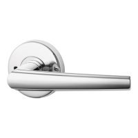 Lockwood Spire 63 mm Round Bright Chrome Privacy