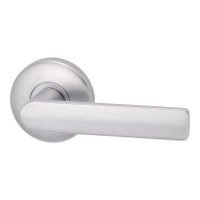 Lockwood Element 63 mm Round Satin Chrome Passage