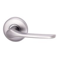 Lockwood Saltbush 63 mm Round Satin Chrome Passage