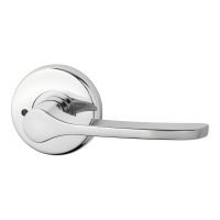 Lockwood Saltbush 63 mm Round Bright Chrome Privacy