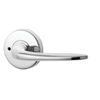 Lockwood Summit 63 mm Round Bright Chrome Privacy