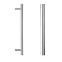 Lockwood 141 Entrance Handle Set Stainless Steel