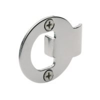 Gainsborough Round Striker Plate Bright Chrome