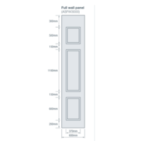 Easy Ascot Classic 3000x600 Full Wall Panel