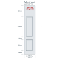 Easycraft Ascot 2700x600x9 mm