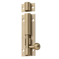 Southern Design Barrel Bolt 75x25 mm Satin Brass