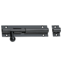 Southern Design Barrel Bolt 100x25 mm Matt Black