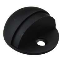 Nidus Floor Mounted Door Stop 26x44 mm Matt Black