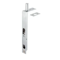 Gainsborough Flush Bolt 150 mm Satin Chrome
