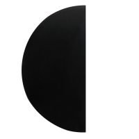 Austyle Half Circle Entrance Door Handle Pull 300 mm Matt Black
