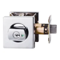 Lockwood Paradigm Square Deadbolt Chrome Plated