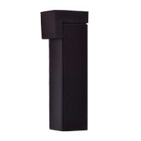Nidus Wall Mounted Door Stop 78x20 mm Matt Black