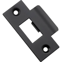 Southern Design Metal Door Tube Latch Striker Matt Black