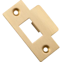 Southern Design Metal Door Tube Latch Striker Brushed Brass