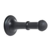 Southern Design Concealed Fix Wall Mounted Door Stop 80 mm Matt Black