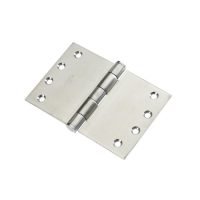 Zanda Wide Throw Fixed Pin Butt Hinge 100x125x3.2 mm Stainless Steel