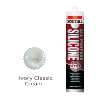 Soudal All Purpose Silicone Ivory 300ml