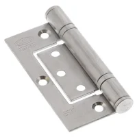 Lockwood Ball Bearing Fast Fix Hinge 100x70 mm Stainless Steel