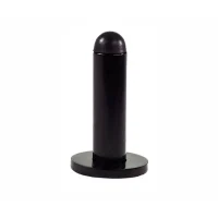 Nidus Wall Mounted Door Stop 80x44 mm Matt Black
