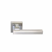 Entro Split Brushed Nickel & Chrome Plated Passage
