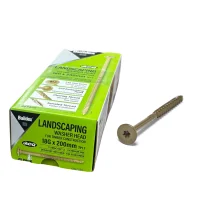 Buildex Washer Head T40 Star Drive Landscaping 18G x 200mm Screw