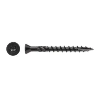 Buildex Star Drive TPI 8 Black Climacoat Countersunk 10g x 50 mm Decking Screw