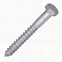 Coach Screw Galvanised 6 x 50mm
