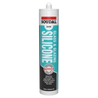 Soudal Glass & Glazing Silicone Clear 300ml
