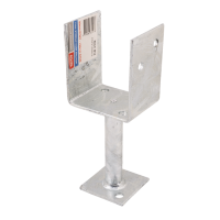 Pryda Post Anchor Support  90 x 130mm M10 Galvanised