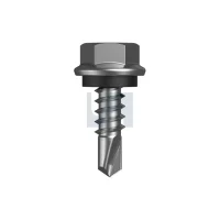 Metal Screw X9 C4 Hex Head Seal #10-16 x 16mm 1000pc Box
