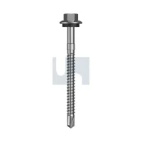Metal Hex Head Seal #12-14 x 65mm Screw Class 4 Scratchguard 500pc
