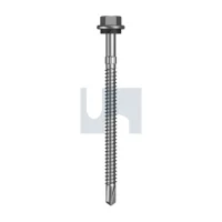 Metal Hex Head Seal #14-14 x 90mm Screw Class 4 Scratchguard 250pc