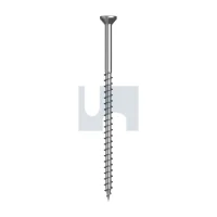 Timber Screw X9 C3 Countersunk Square #10-8 x 100mm 500pc Box