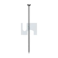Timber Screw X9 C3 Countersunk Square #10-8 x 125mm 250pc Box